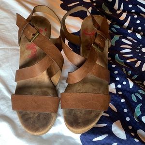Jellypop wedges size 8.5